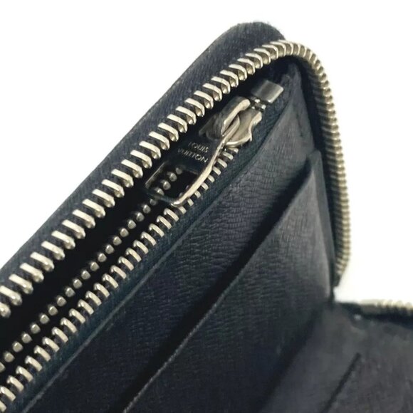 LOUIS VUITTON N63095 Zippy Wallet-Vertical Long Wallet Black/SilverHardware - Picture 7 of 16